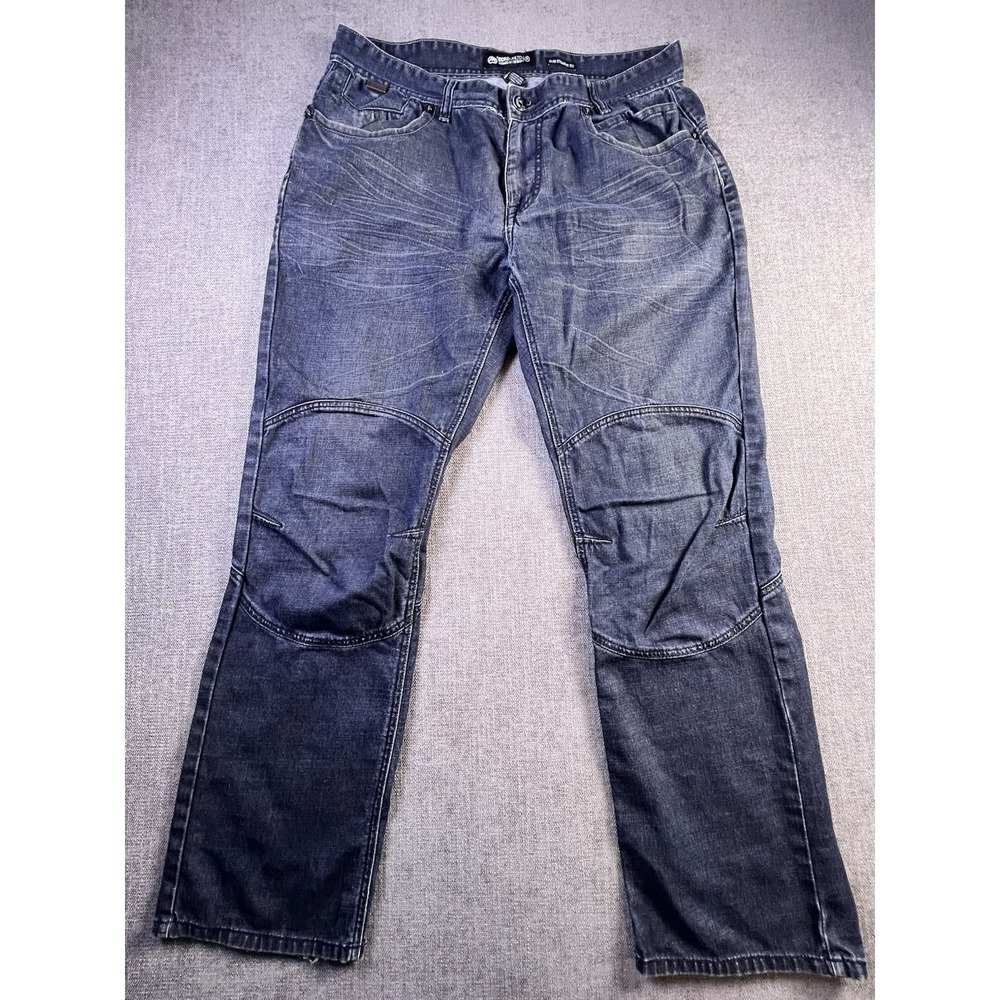 Ecko Unltd Jeans Men's‎ 38x32 Slim Straight Hip Hop Skater Streetwear *FLAW*